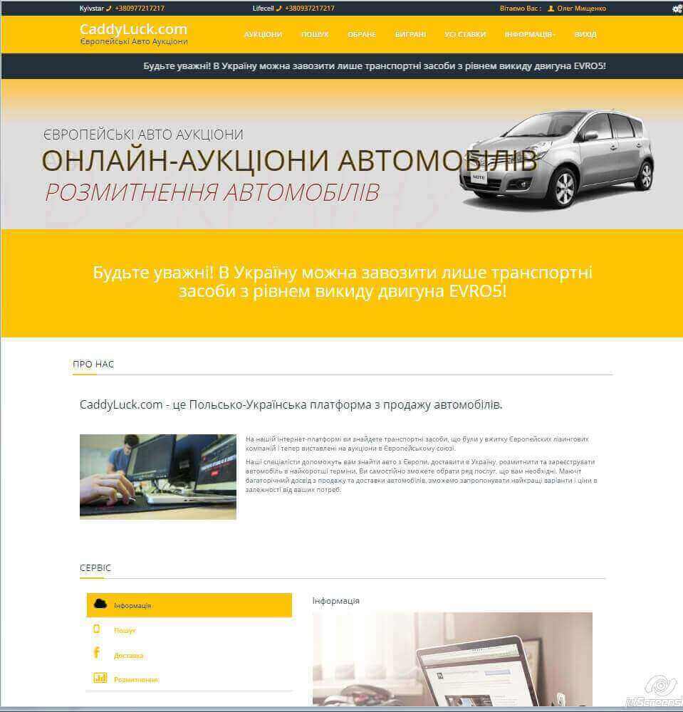 Польсько-Українська платформа з продажу автомобілів